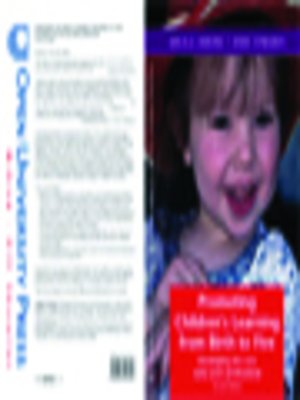 cover image of Promoting Children's Learning From Birth to Five